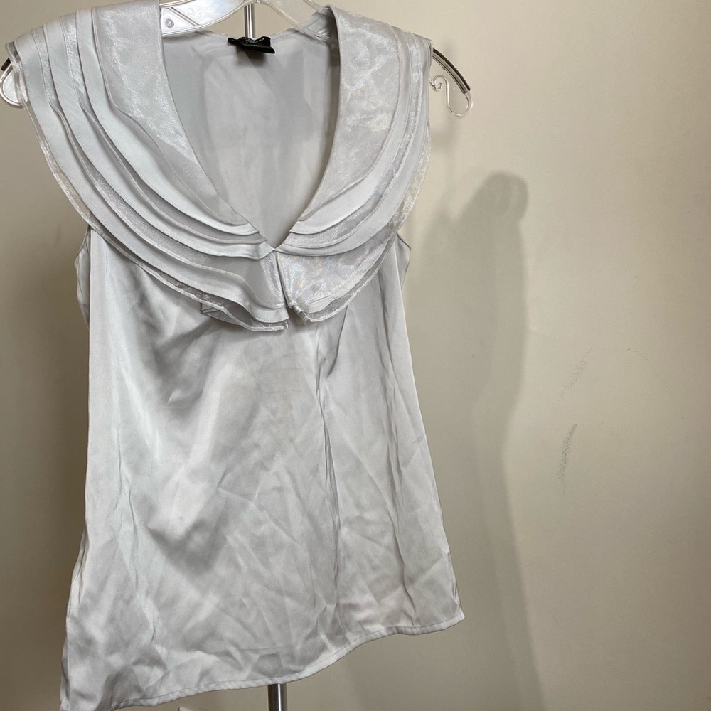 Silver blouse
